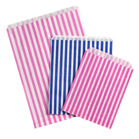 5" x 7" Candy Stripe Paper Bags (Pack of 1000)