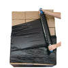 500mm x 250m x 23micron Black Pallet Stretch Wrap Standard Cores - 6 Rolls
