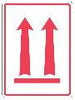 "THIS WAY UP" 108x79mm Label (Only Symbol) (Roll of 500)
