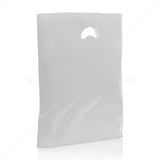 Medium White Variguage Plastic Carrier Bags (Pack of 500)