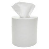 2 Ply - 150mtr White Paper Wipe Centre Feed Towel (Pack of 6)
